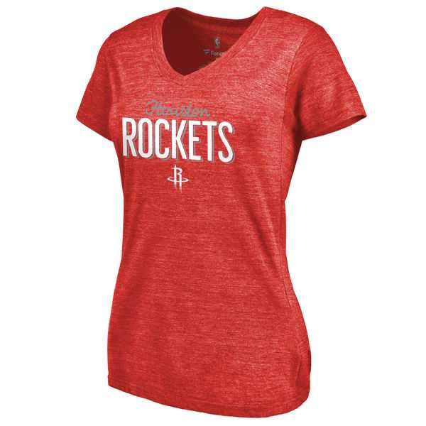 Women's Houston Rockets Nostalgia Tri Blend V Neck T-Shirt Red FengYun,We sell and wholesale Women's Houston Rockets Nostalgia Tri Blend V Neck T-Shirt Red FengYun on line form chian!